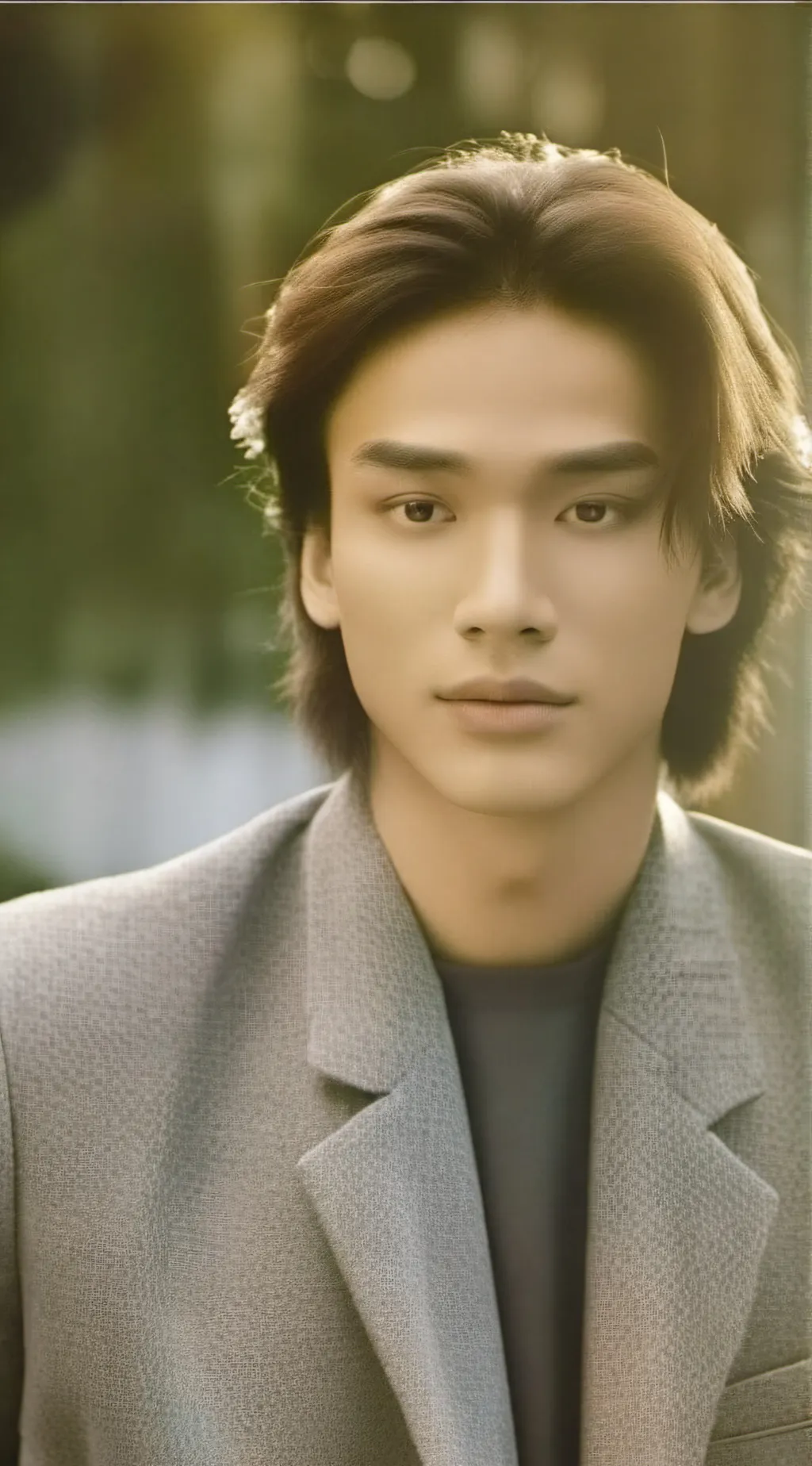 ai character: hyunjin  background