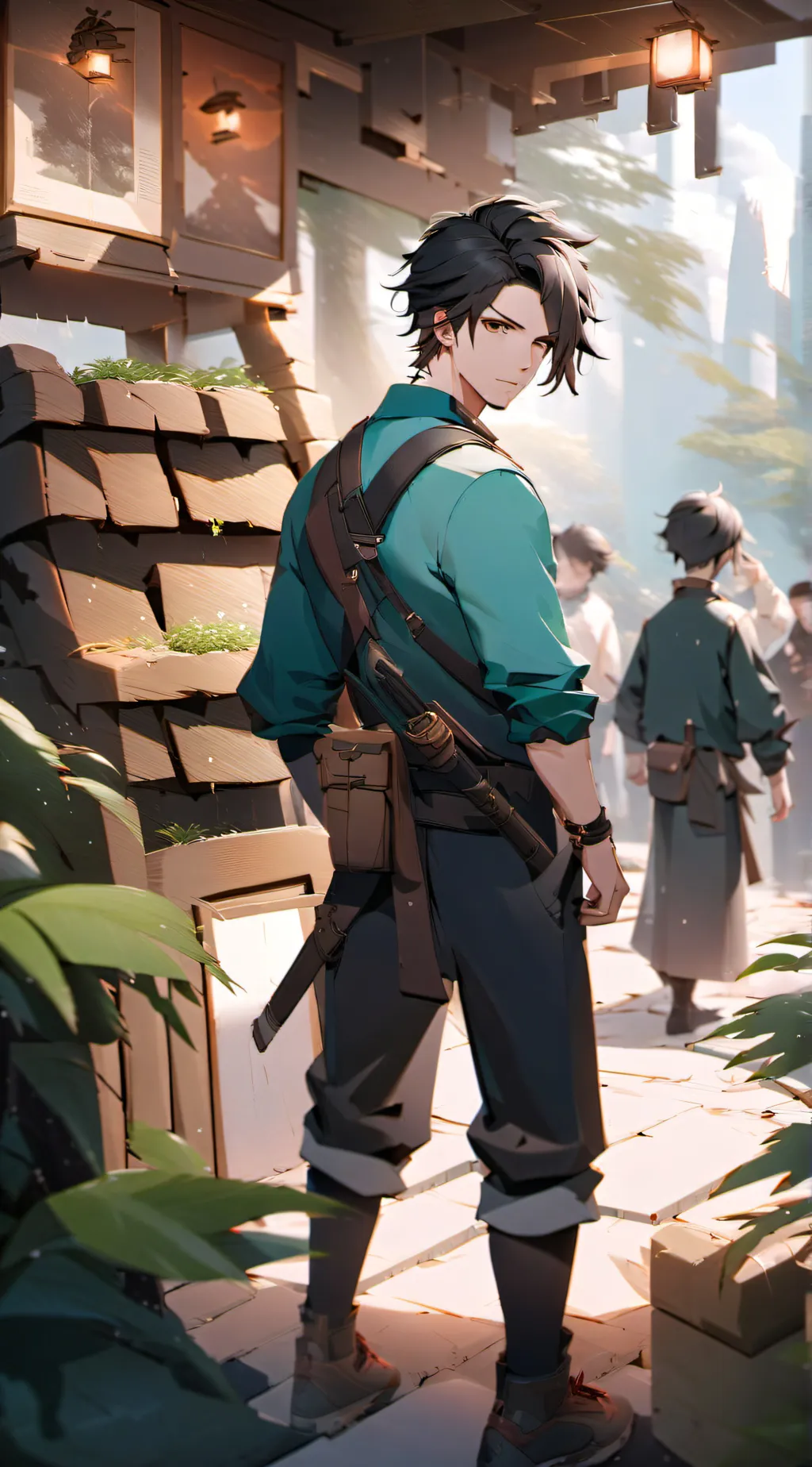 ai character: Alex  background