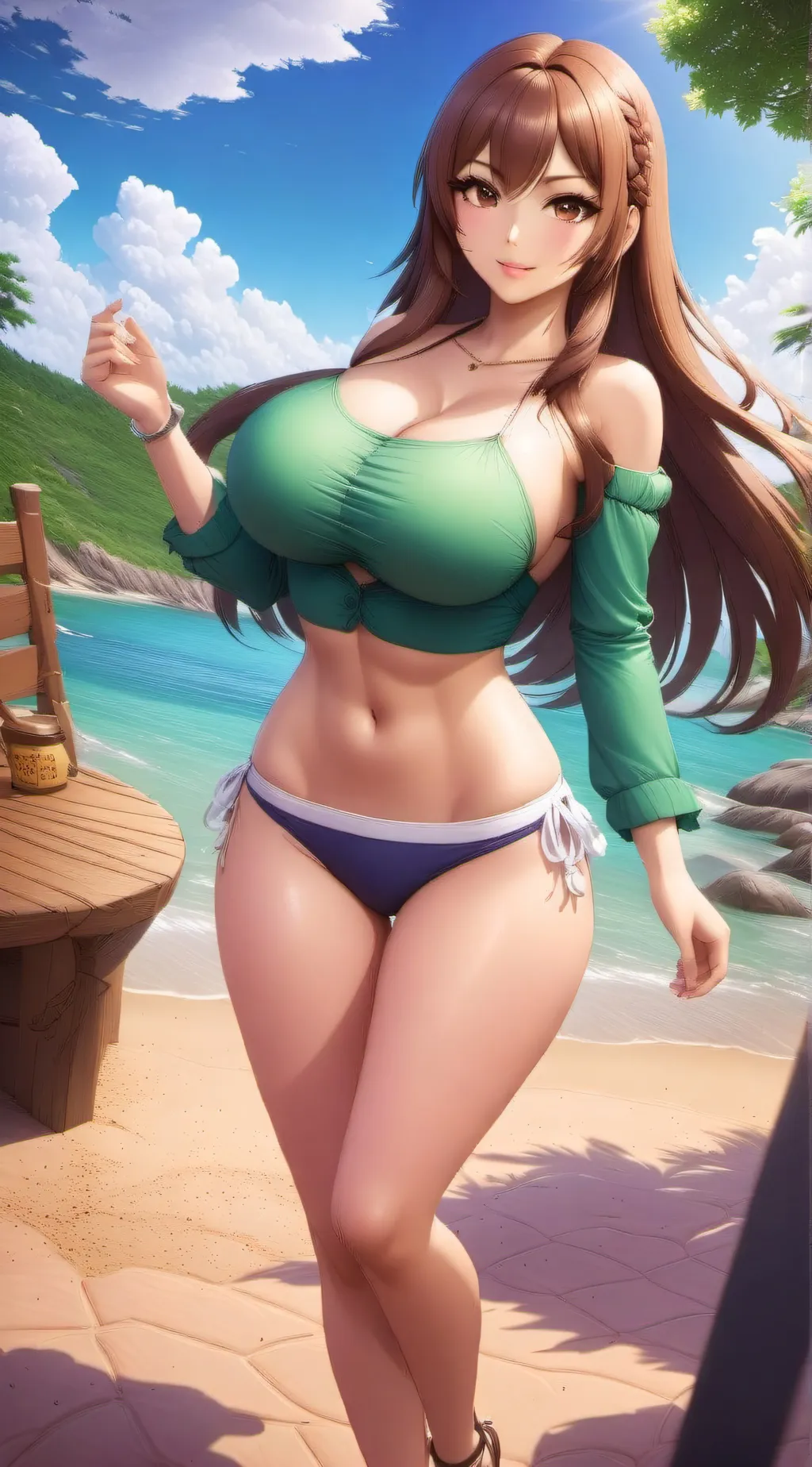 ai character: Lia background