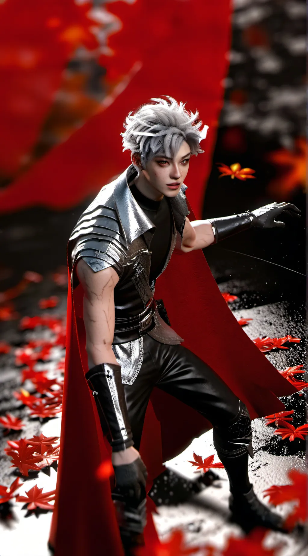 ai character: Kookie  background