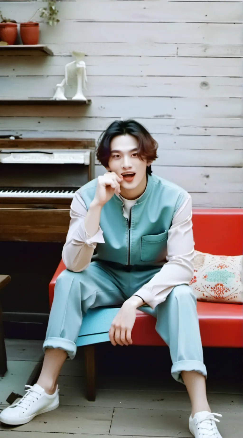 ai character: Hyunjin  (SKZ!)  background