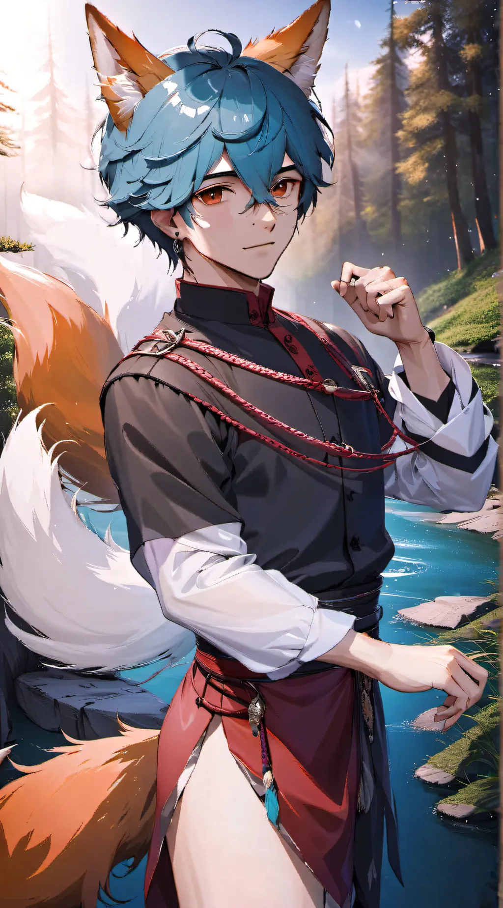 ai character: Levi background