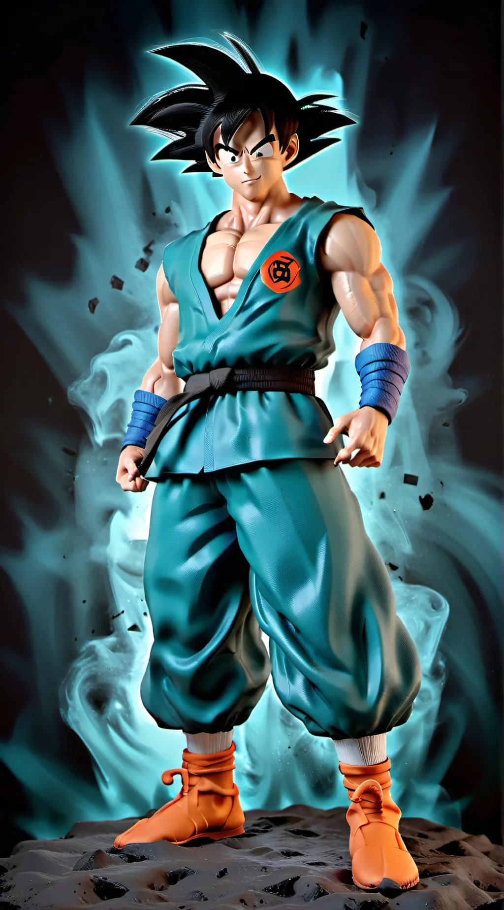 ai character: GOKU background