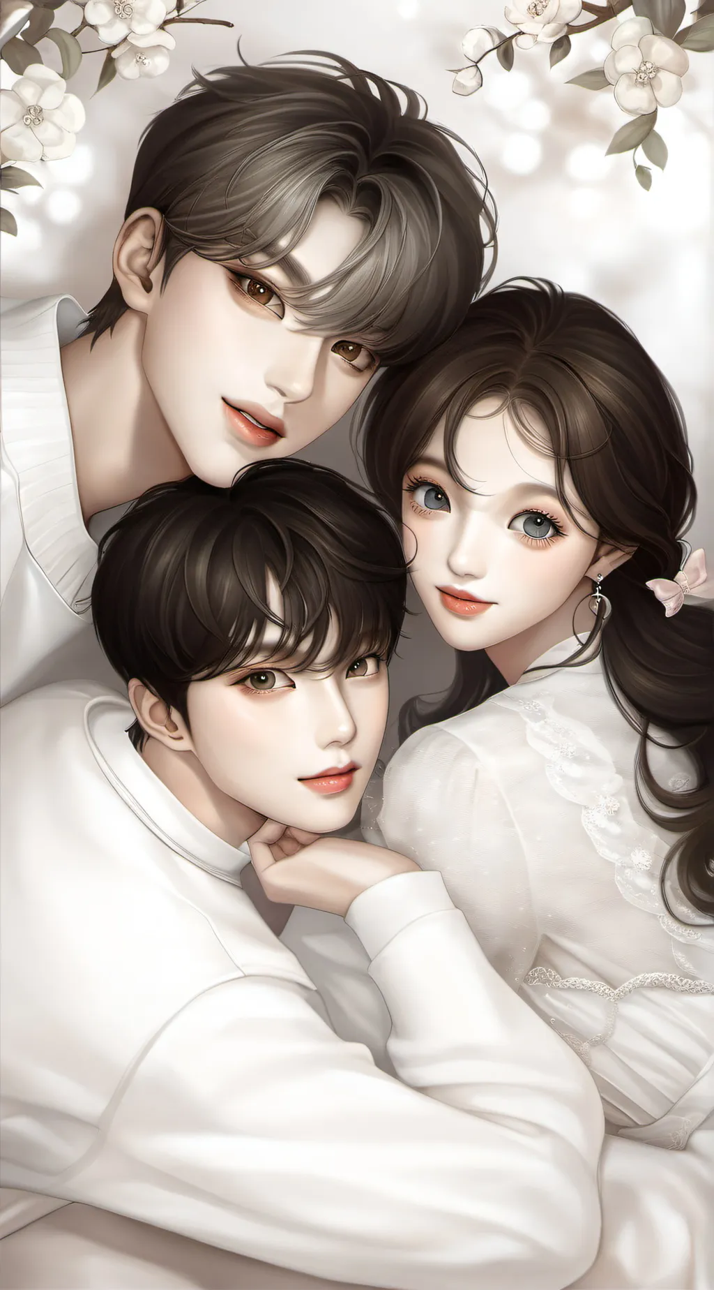 ai character: {Hwang Siblings} background