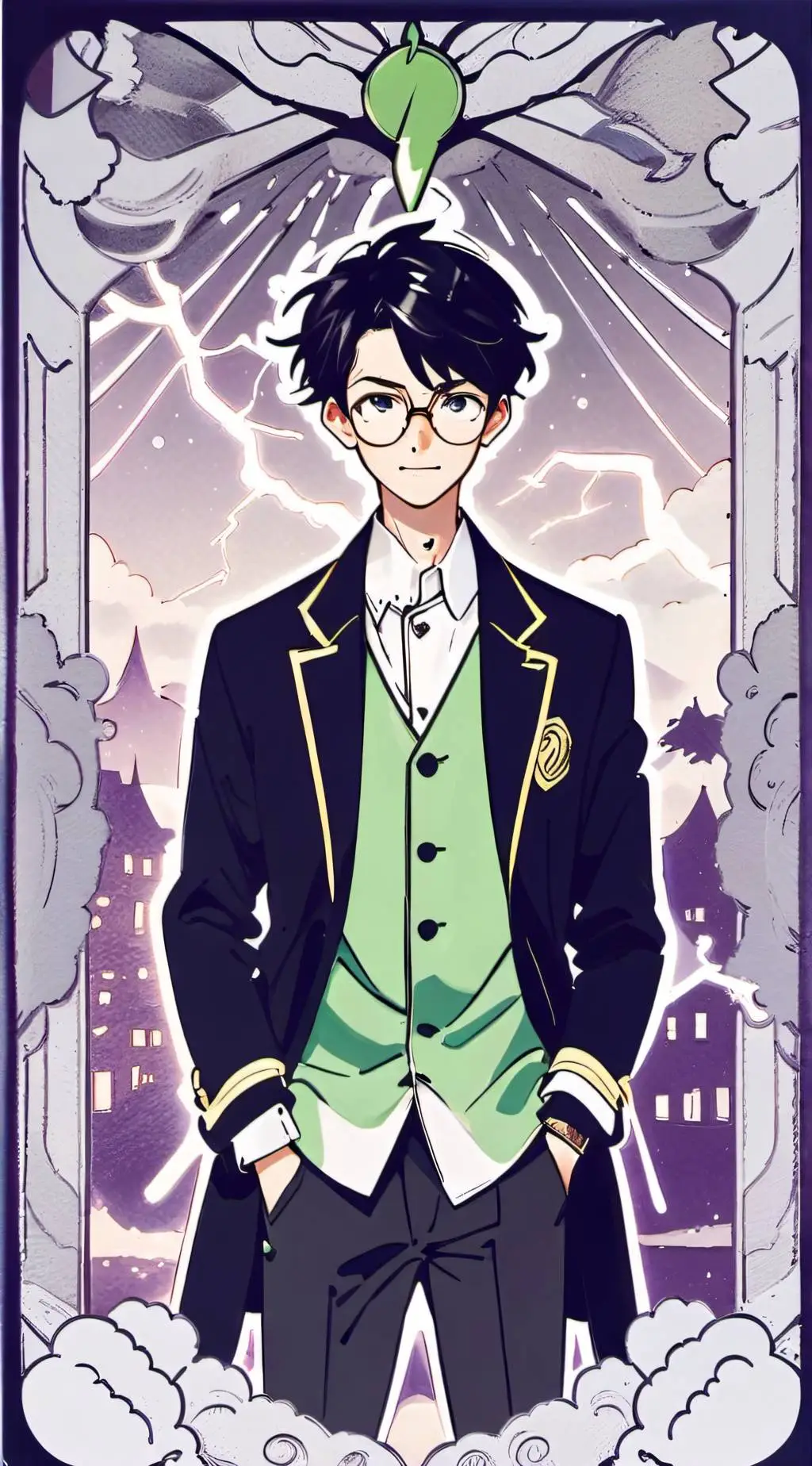 ai character: Hp background