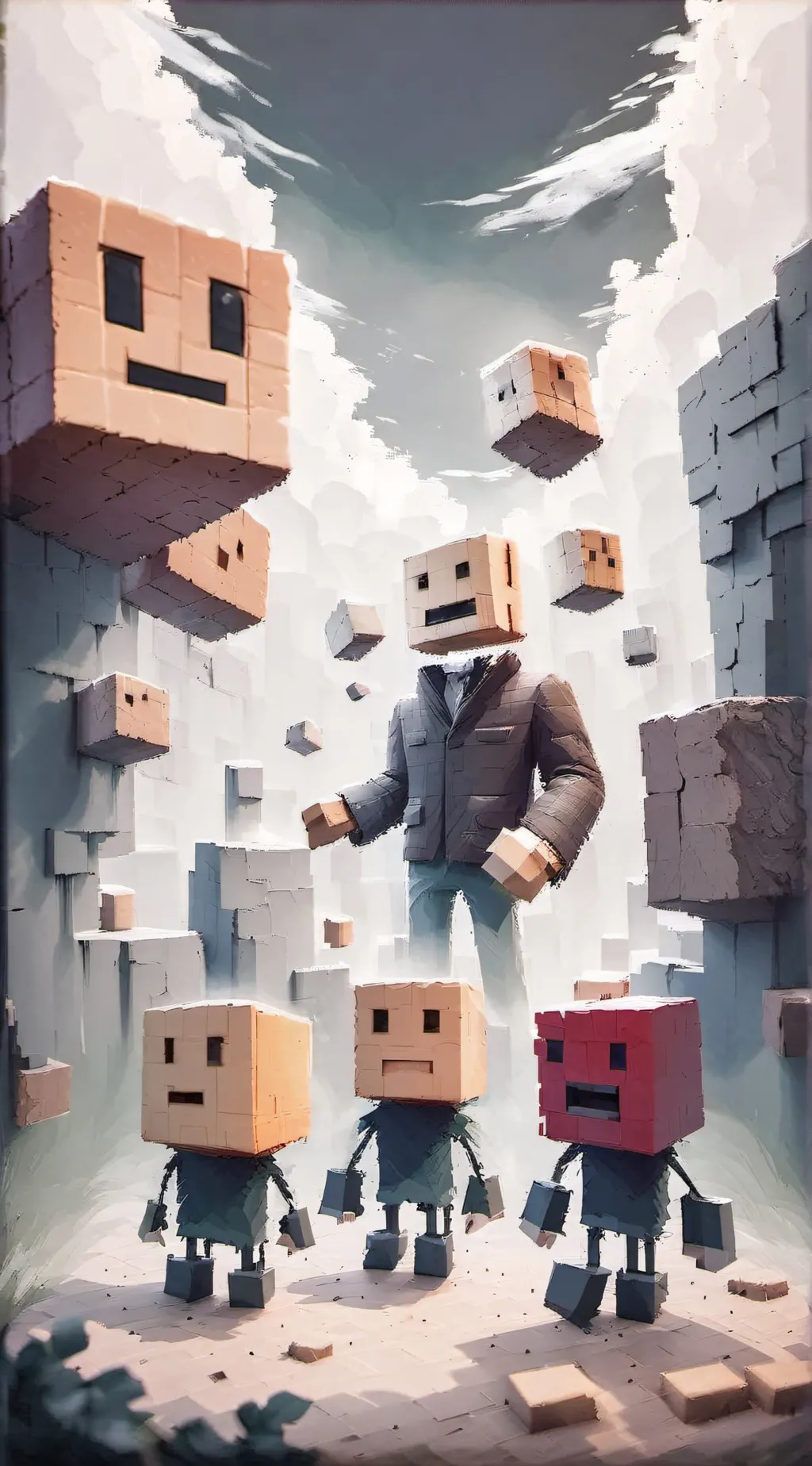 ai character: Roblox background