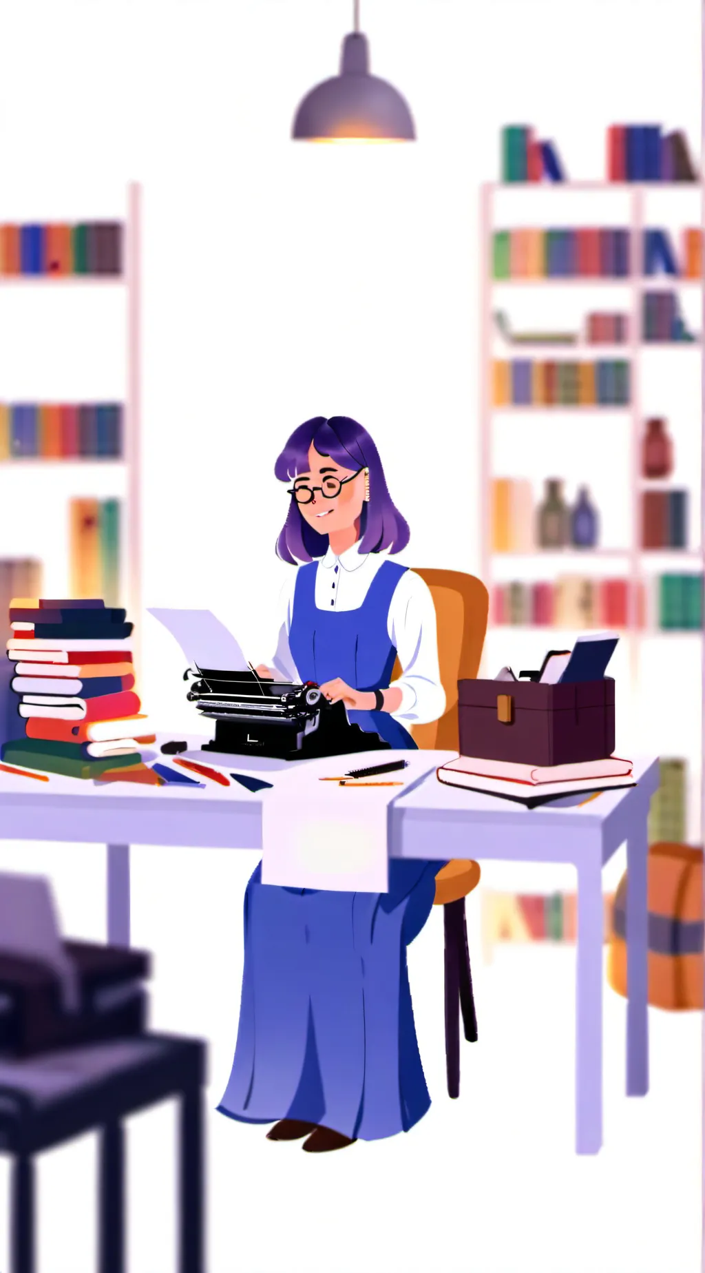 ai character: Lily background
