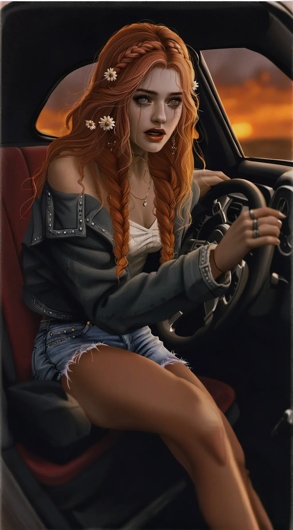 ai character: Sofia background