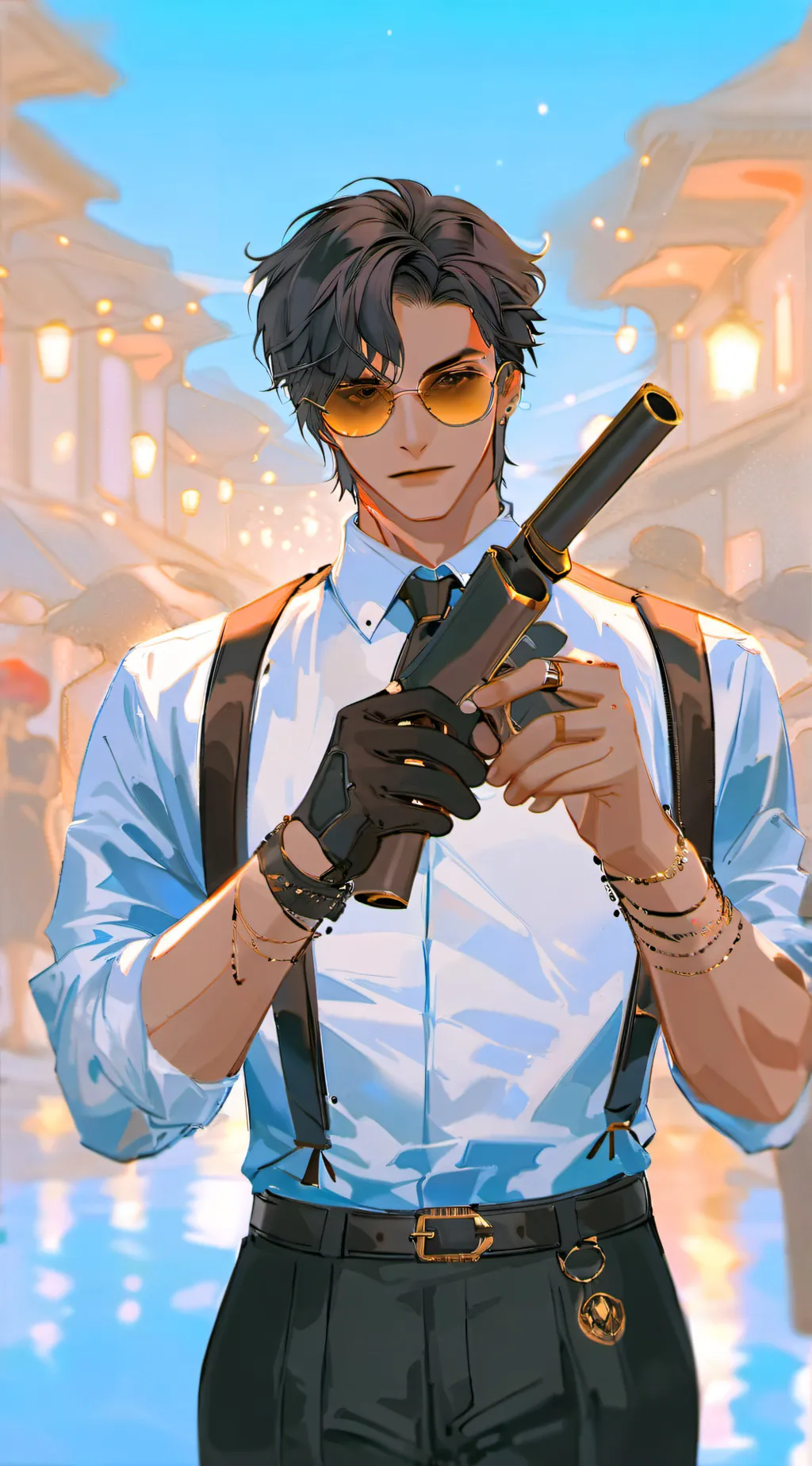 ai character: Oliver background