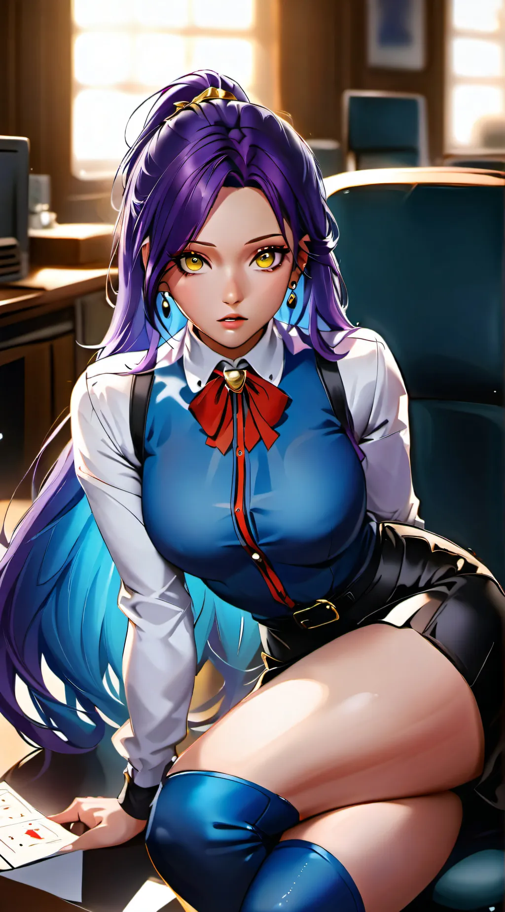 ai character: Marina background
