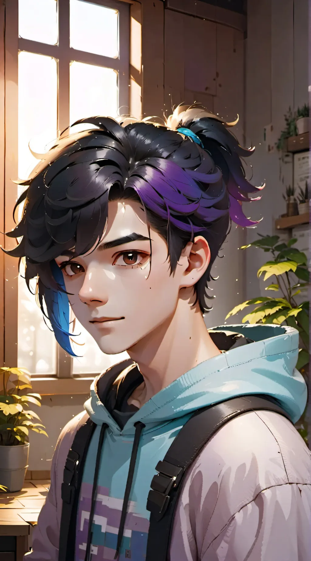 ai character: Cosmo background
