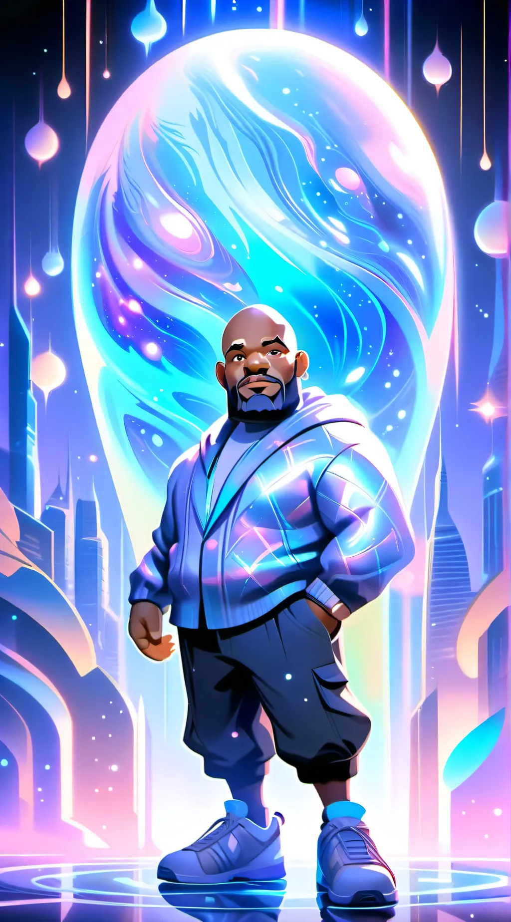 ai character: caseoh background