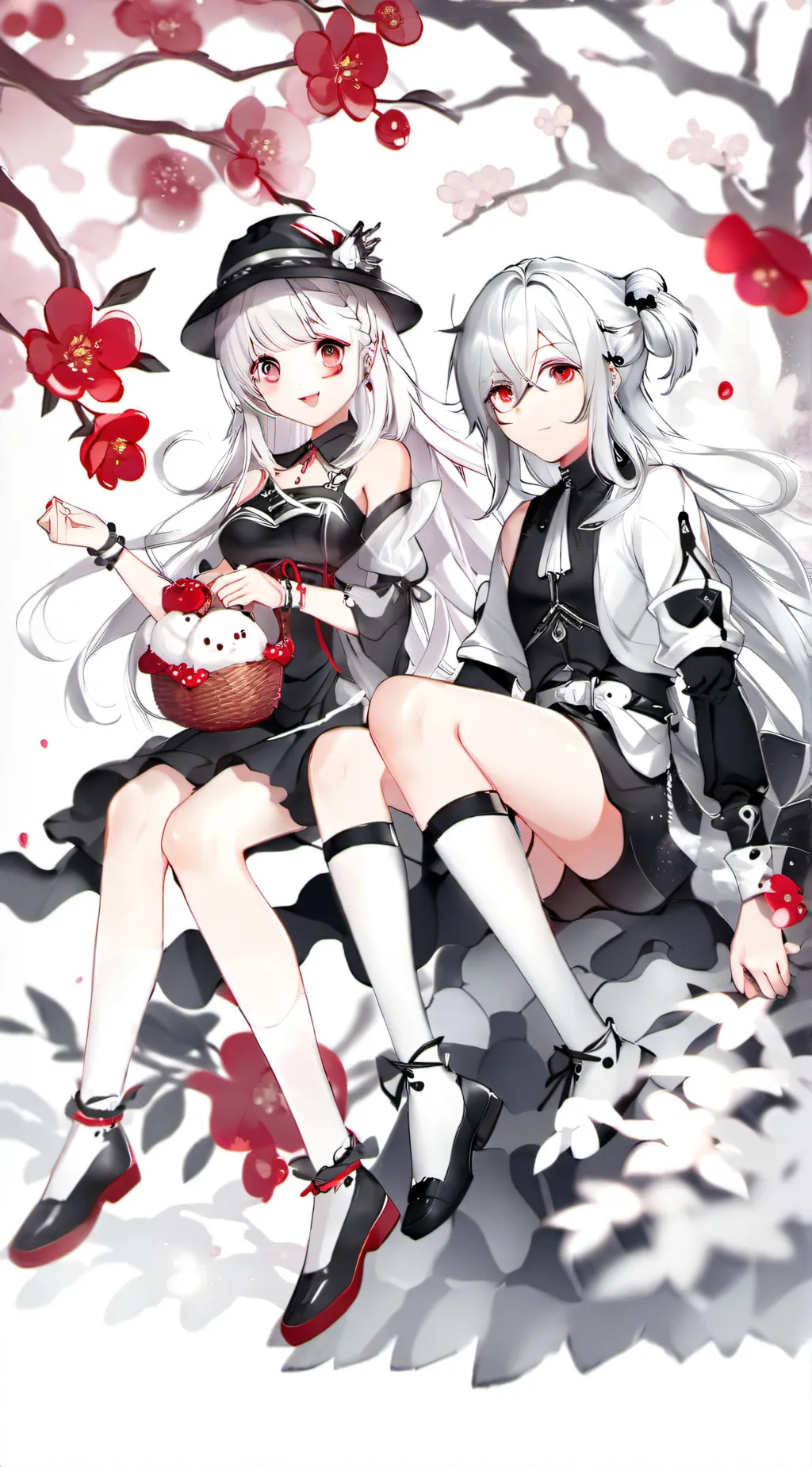 ai character: Kny creepy background