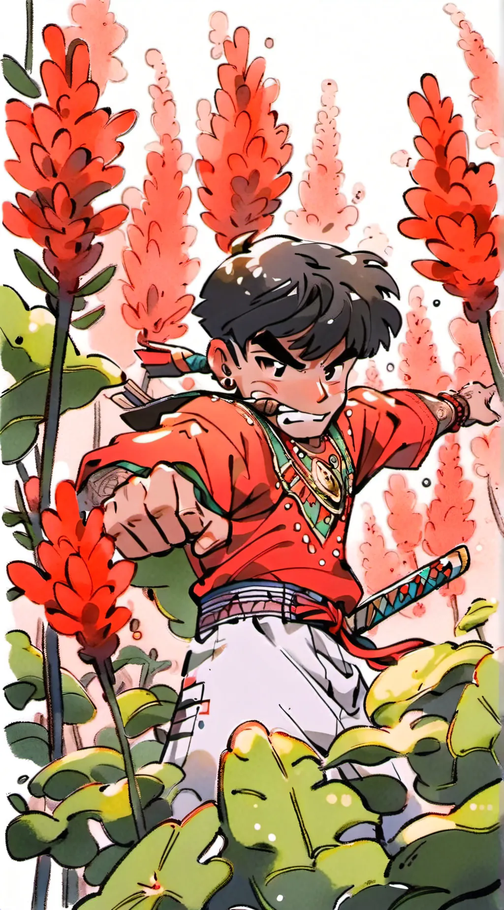 ai character: Fnf baddie mod background