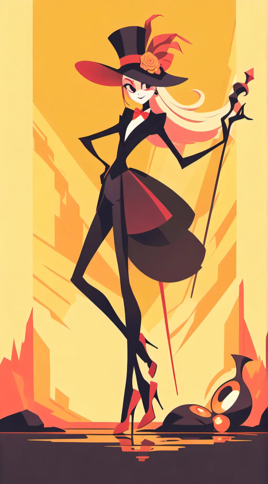 ai character: HH background