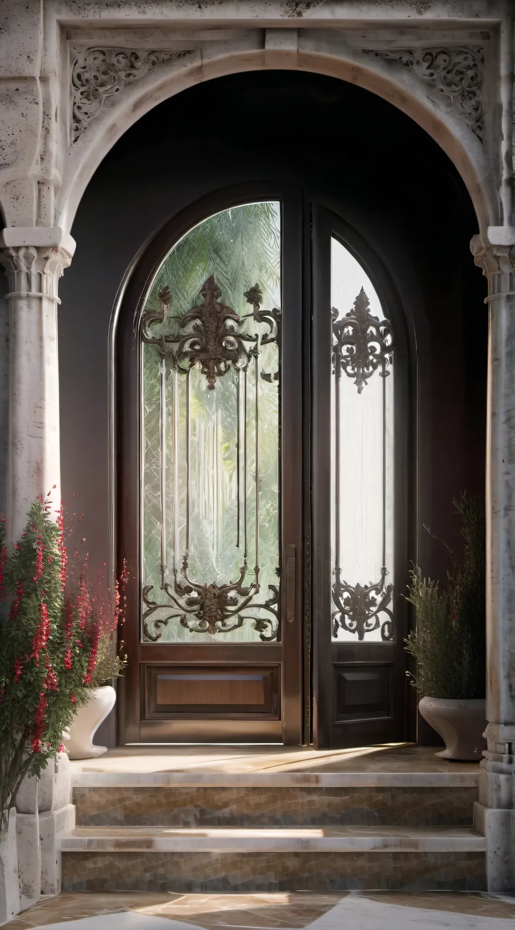 ai character: doors background