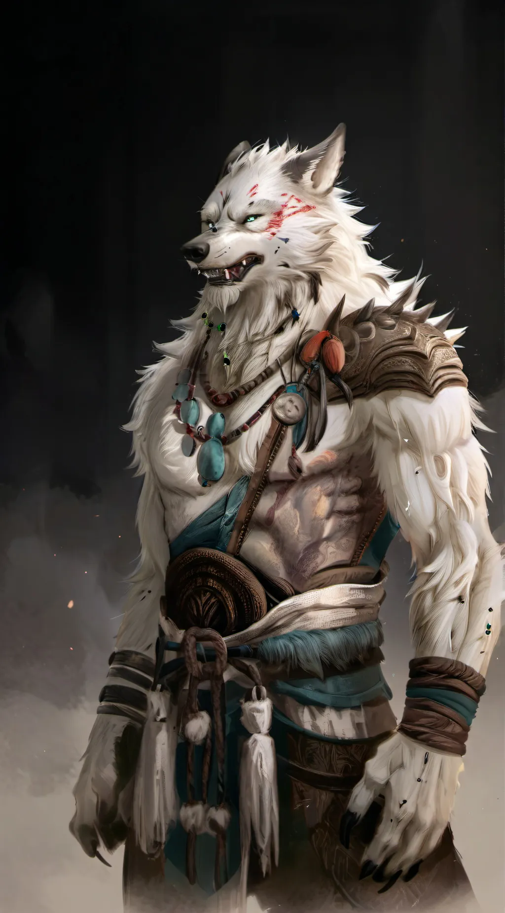 ai character: Koda MoonProwler  background