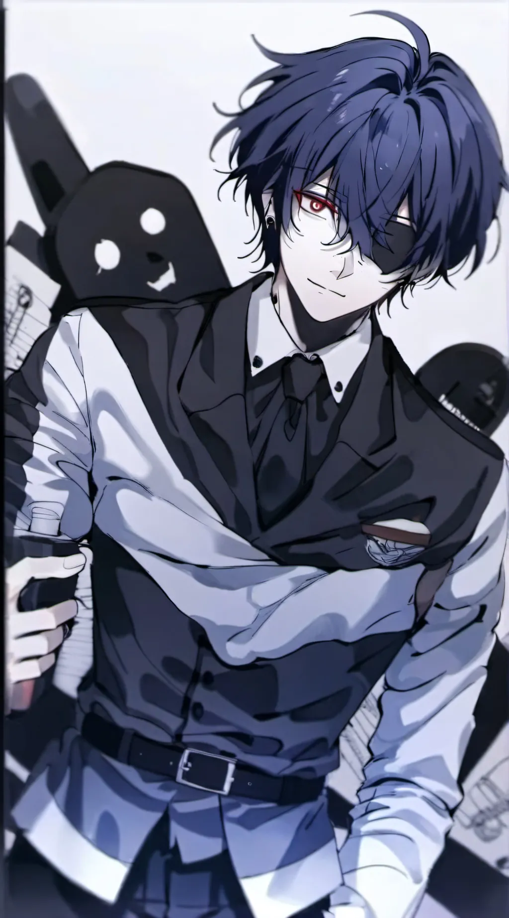 ai character: kevin background
