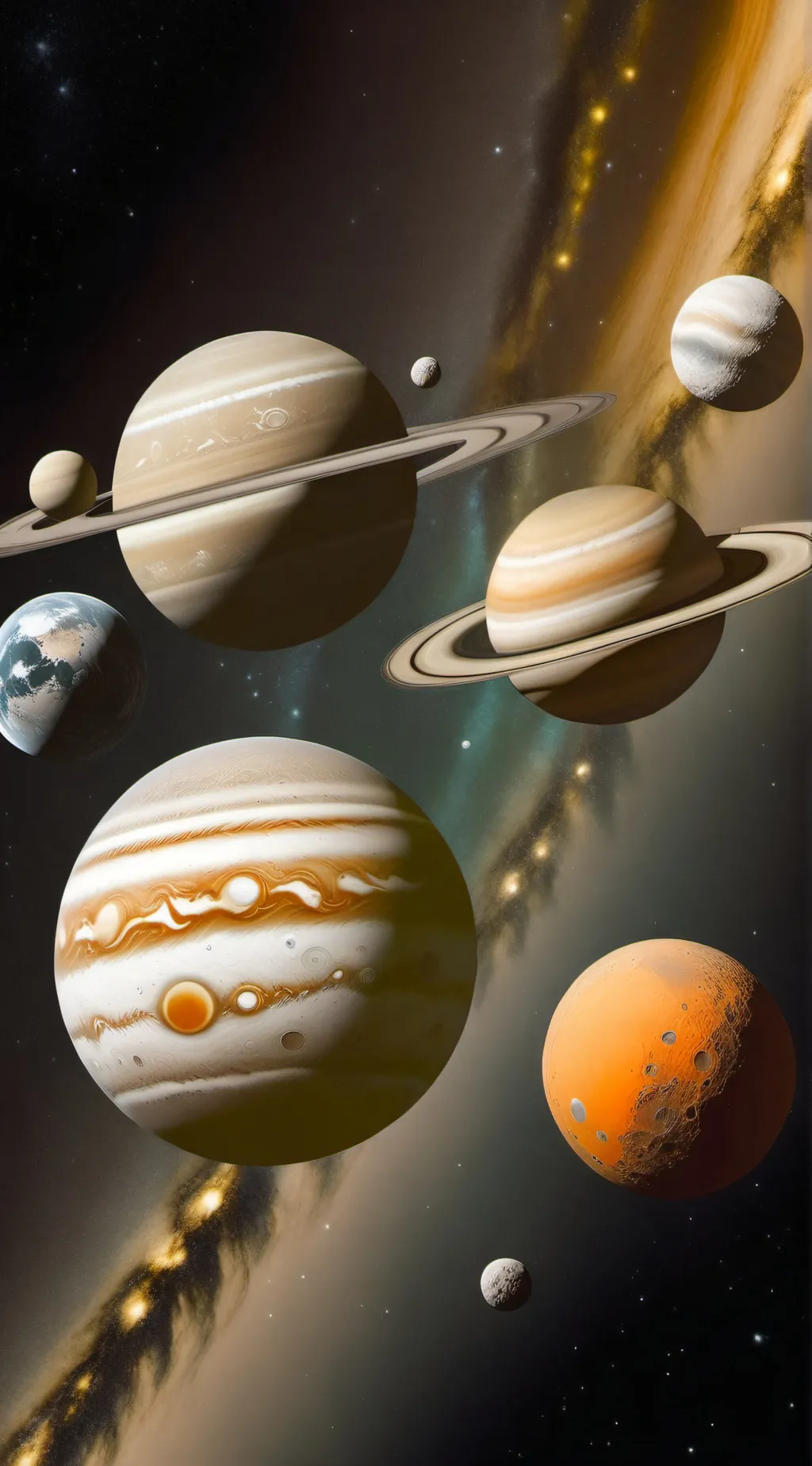 ai character: Solarballs background