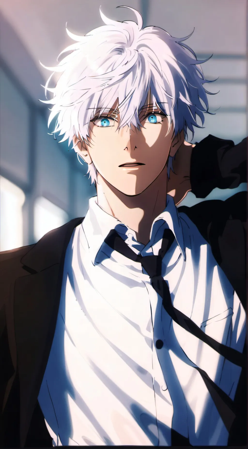 ai character: Satoru Gojo background