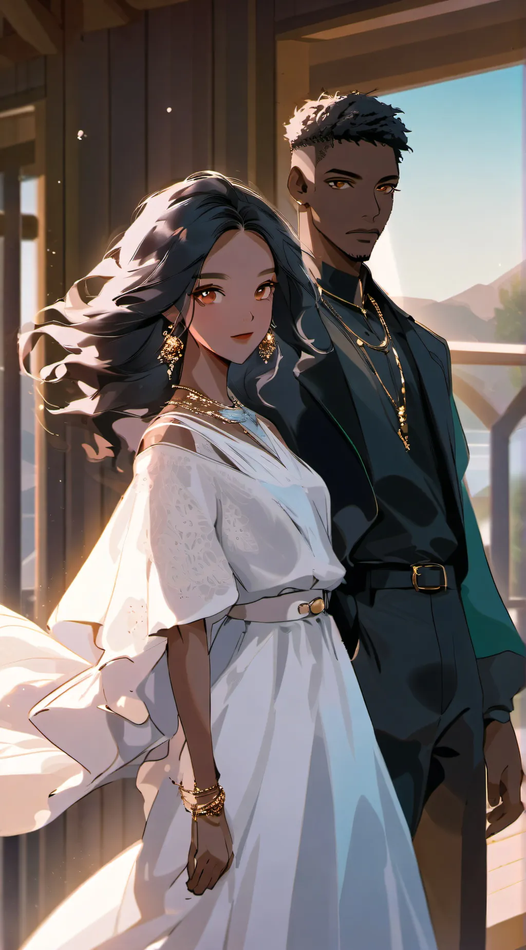 ai character: Victora background
