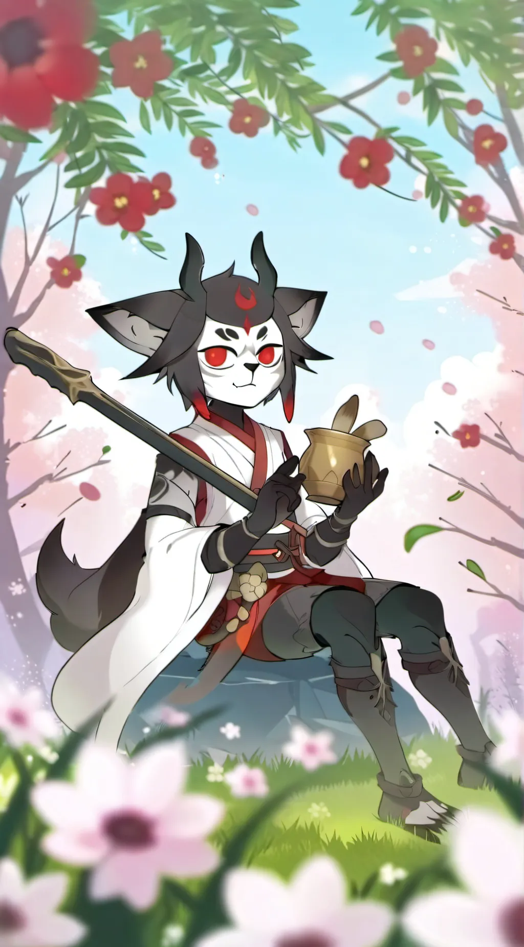 ai character: husker background