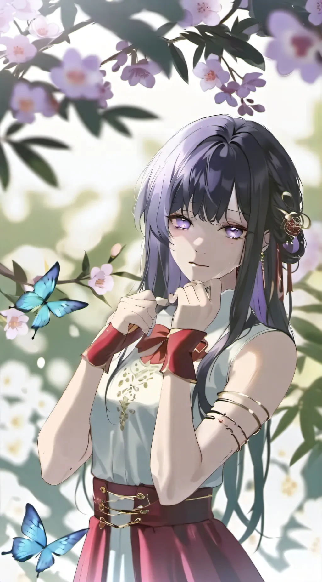ai character: Ruby  background