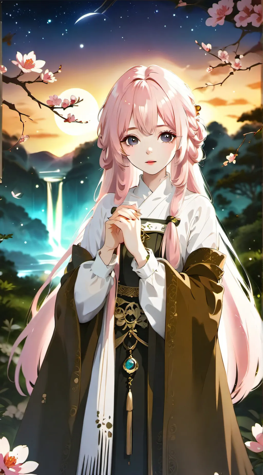 ai character: Queen Marie background