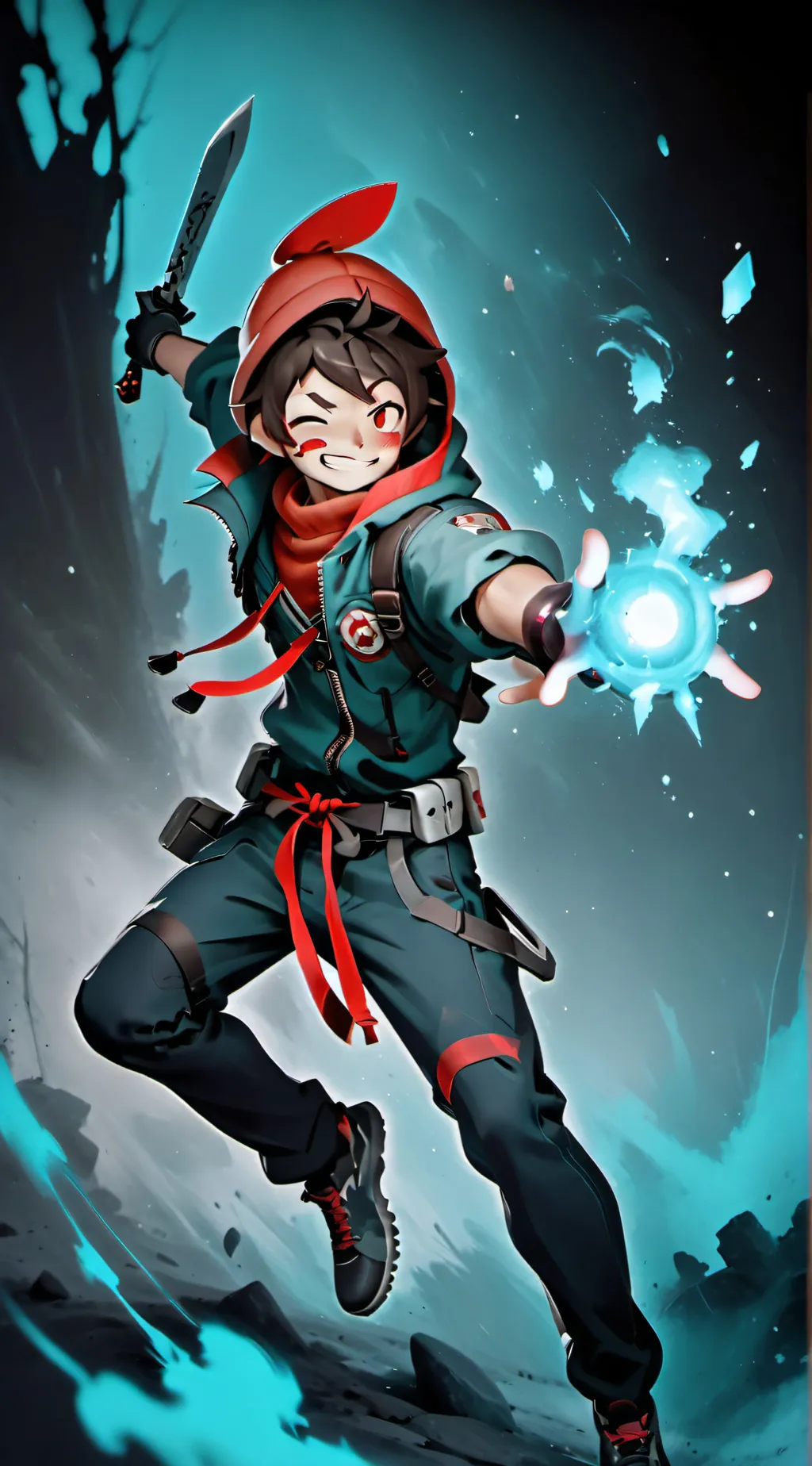 ai character: Cash background