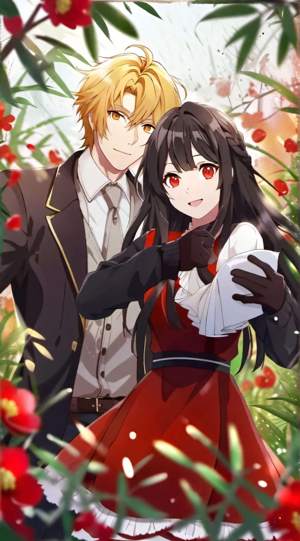 ai character: Bakugo bf background