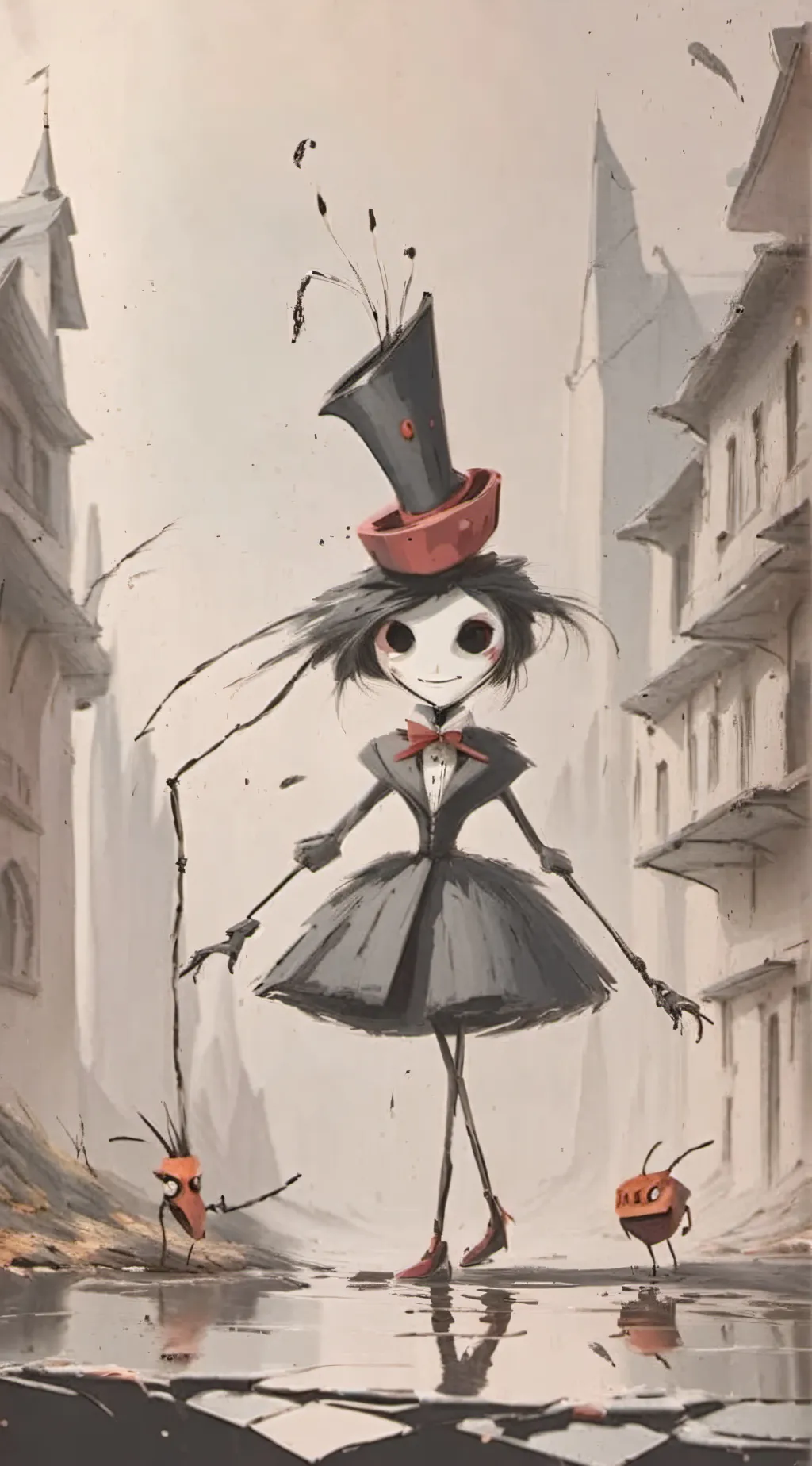 ai character: hazbin hotel  background