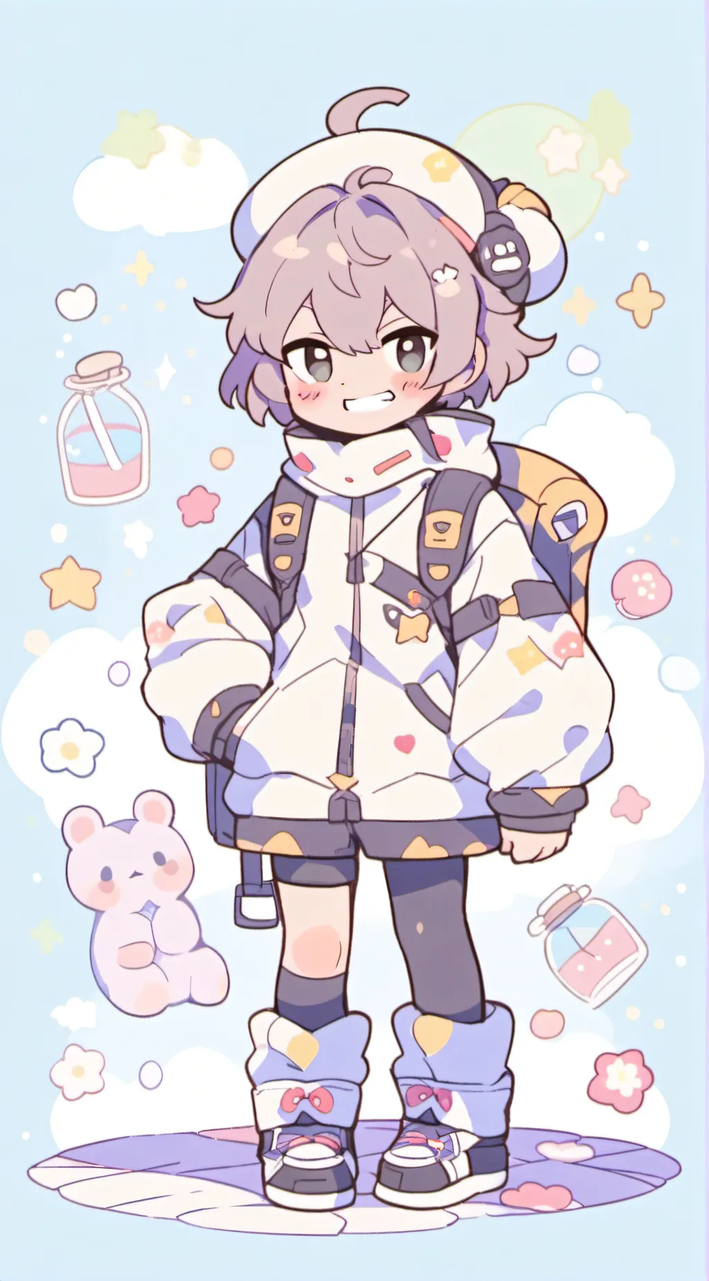ai character: Laya background