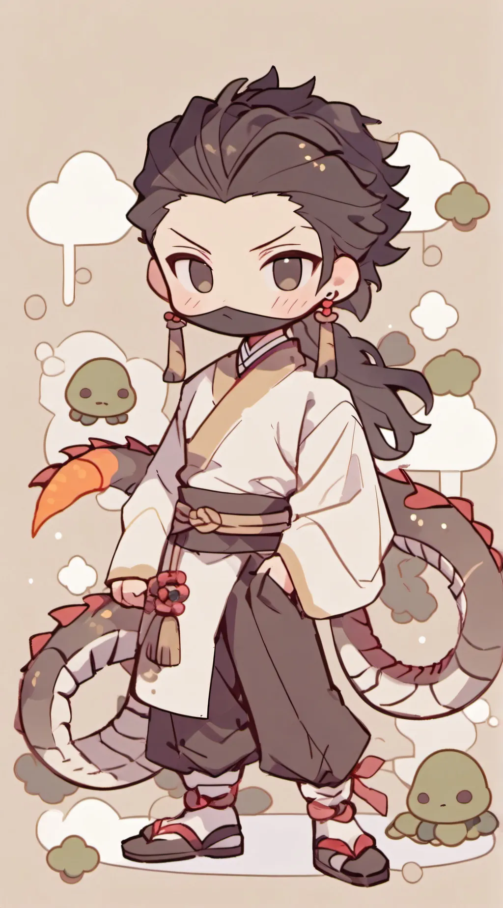 ai character: Scorpio background