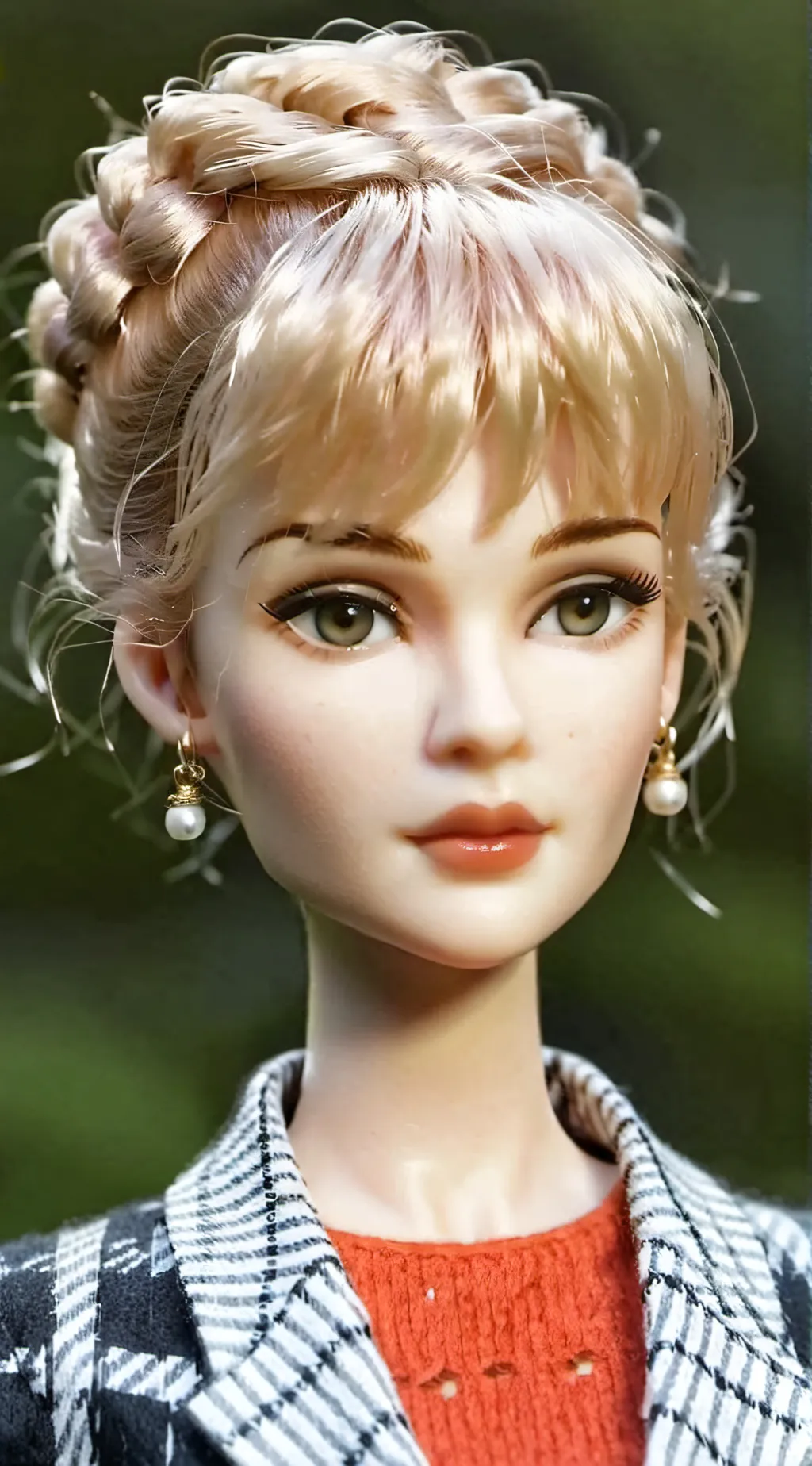 ai character: Beautiful doll background