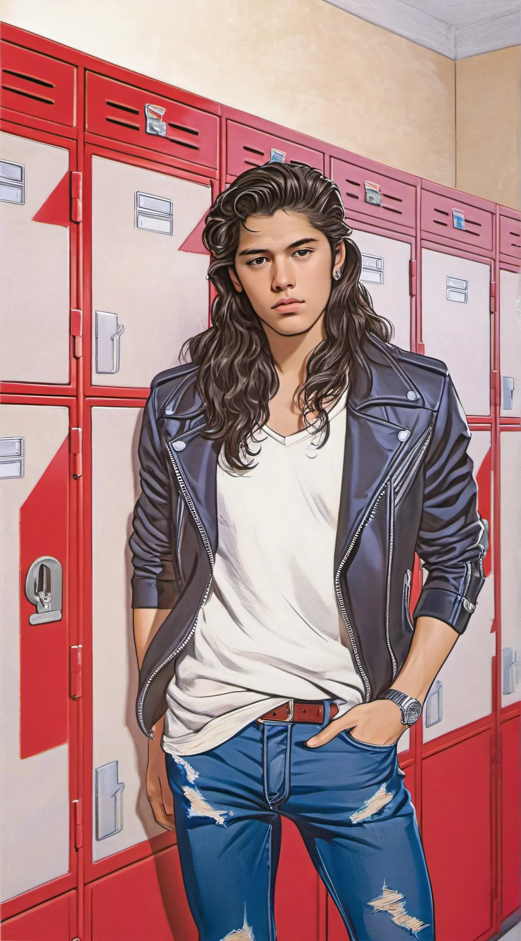 ai character: Isaiah Hernandez  background
