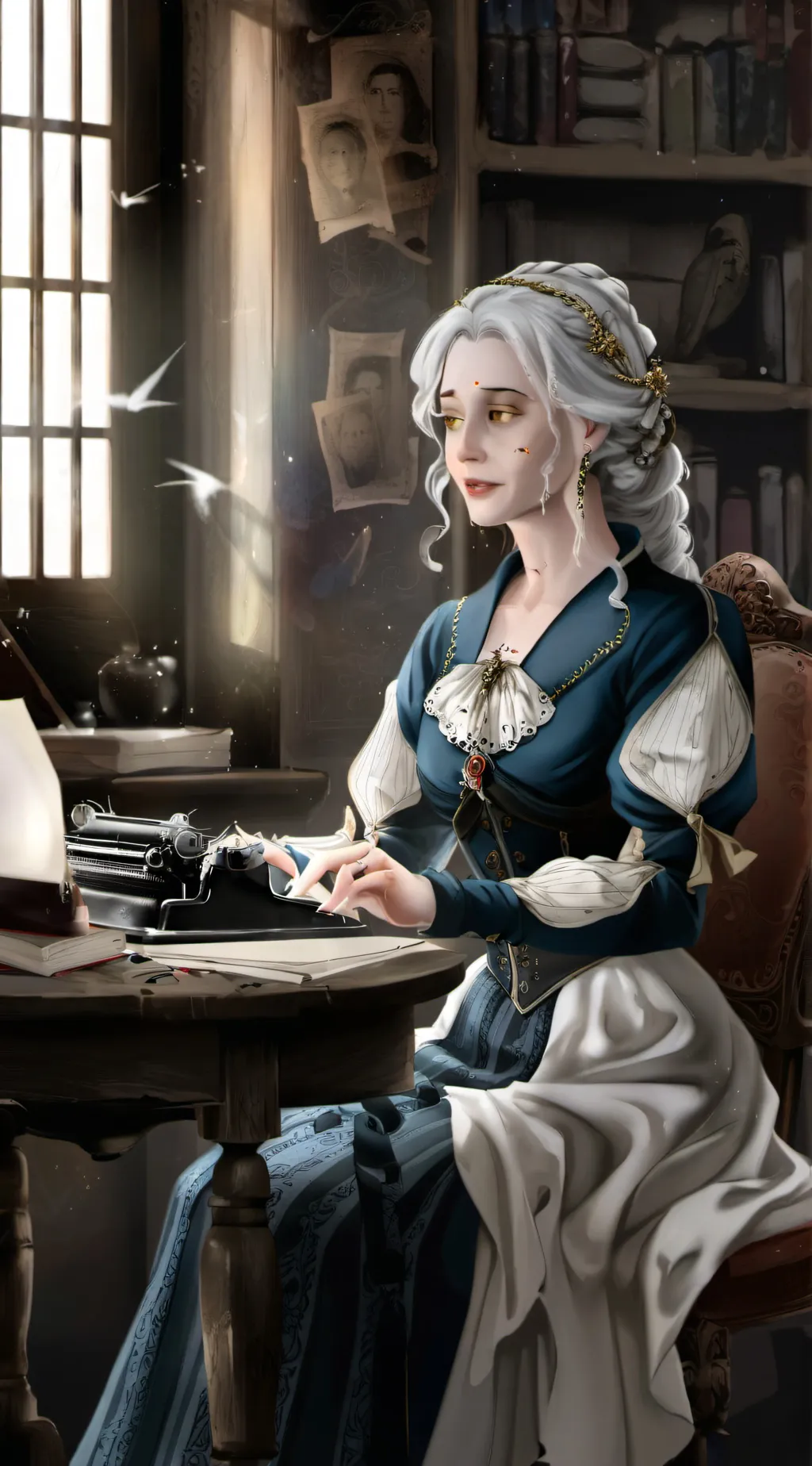 ai character: zxcvbnm background
