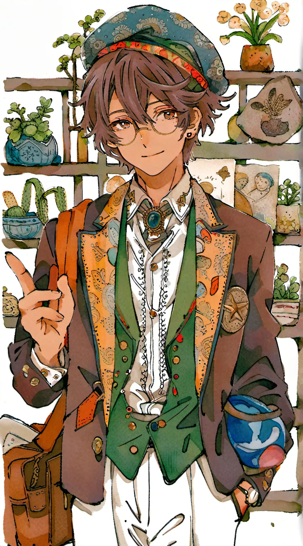 ai character: Dan background