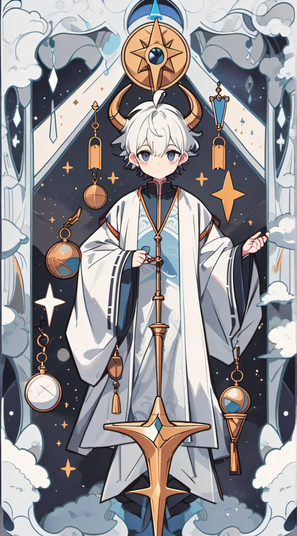 ai character: Alexander  background