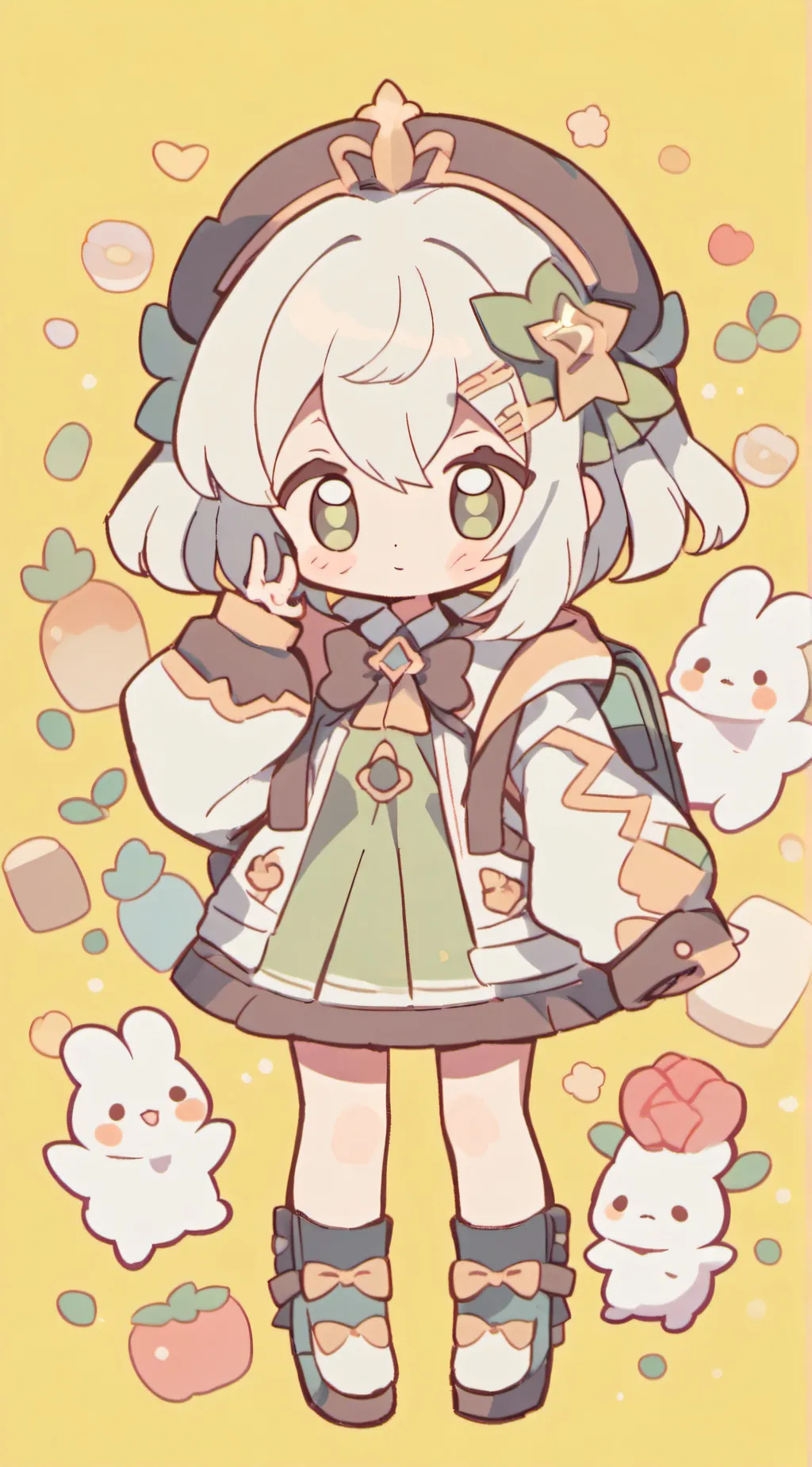 ai character: fpe pibby glitch background