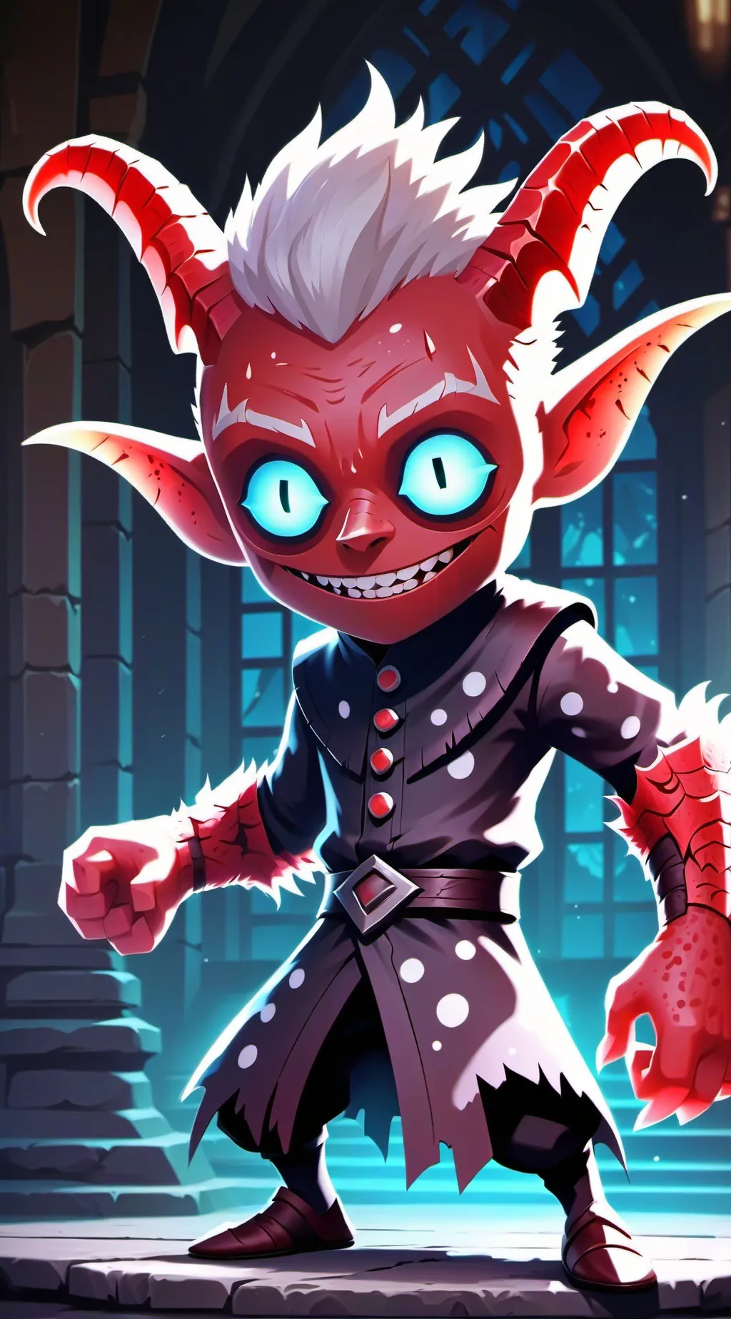 ai character: blitzo  background