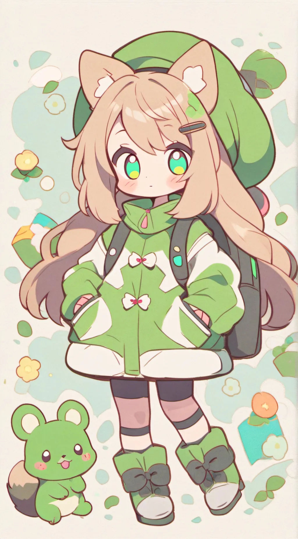 ai character: Clawroline background