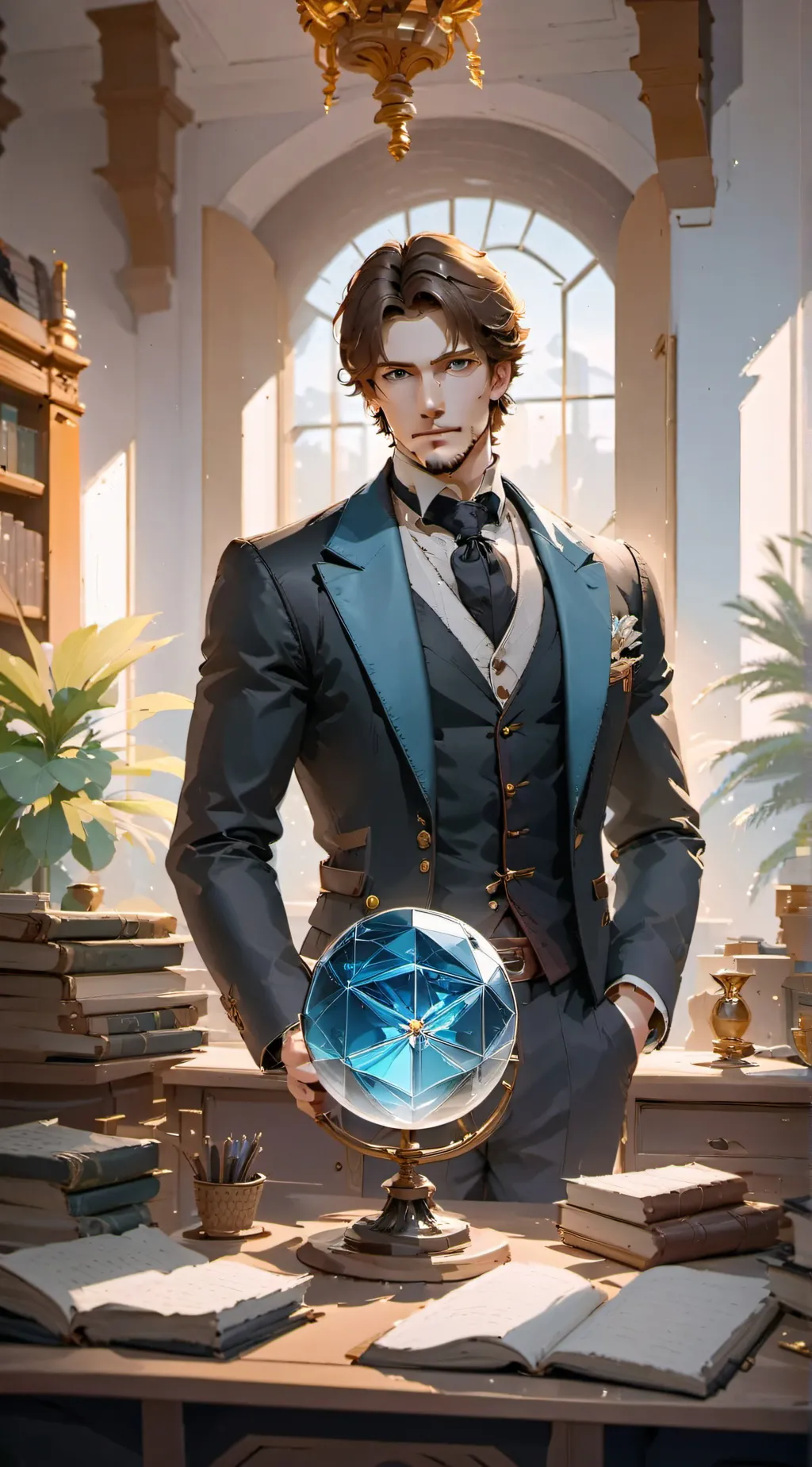 ai character: Liam background