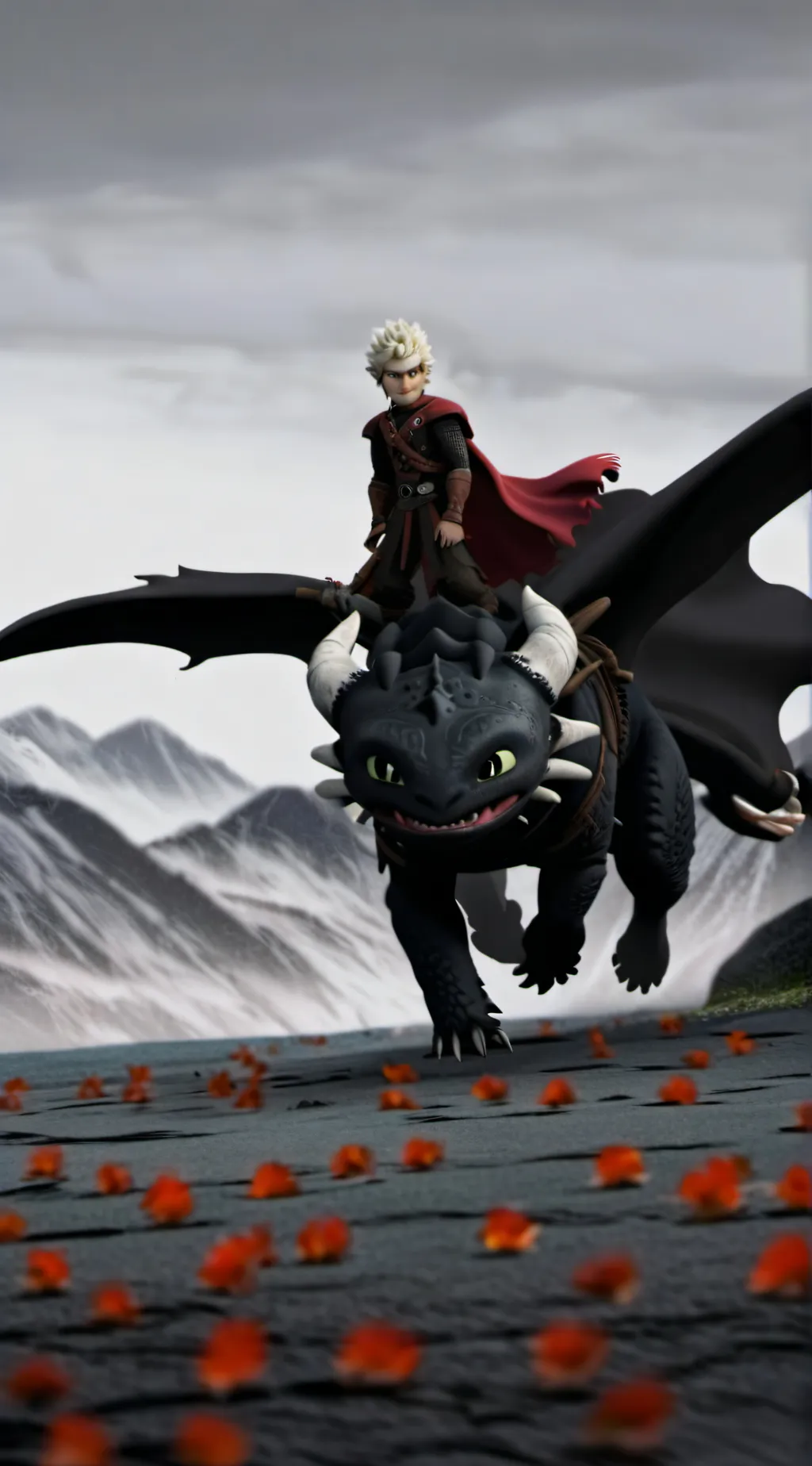 ai character: Toothless Grimmel background