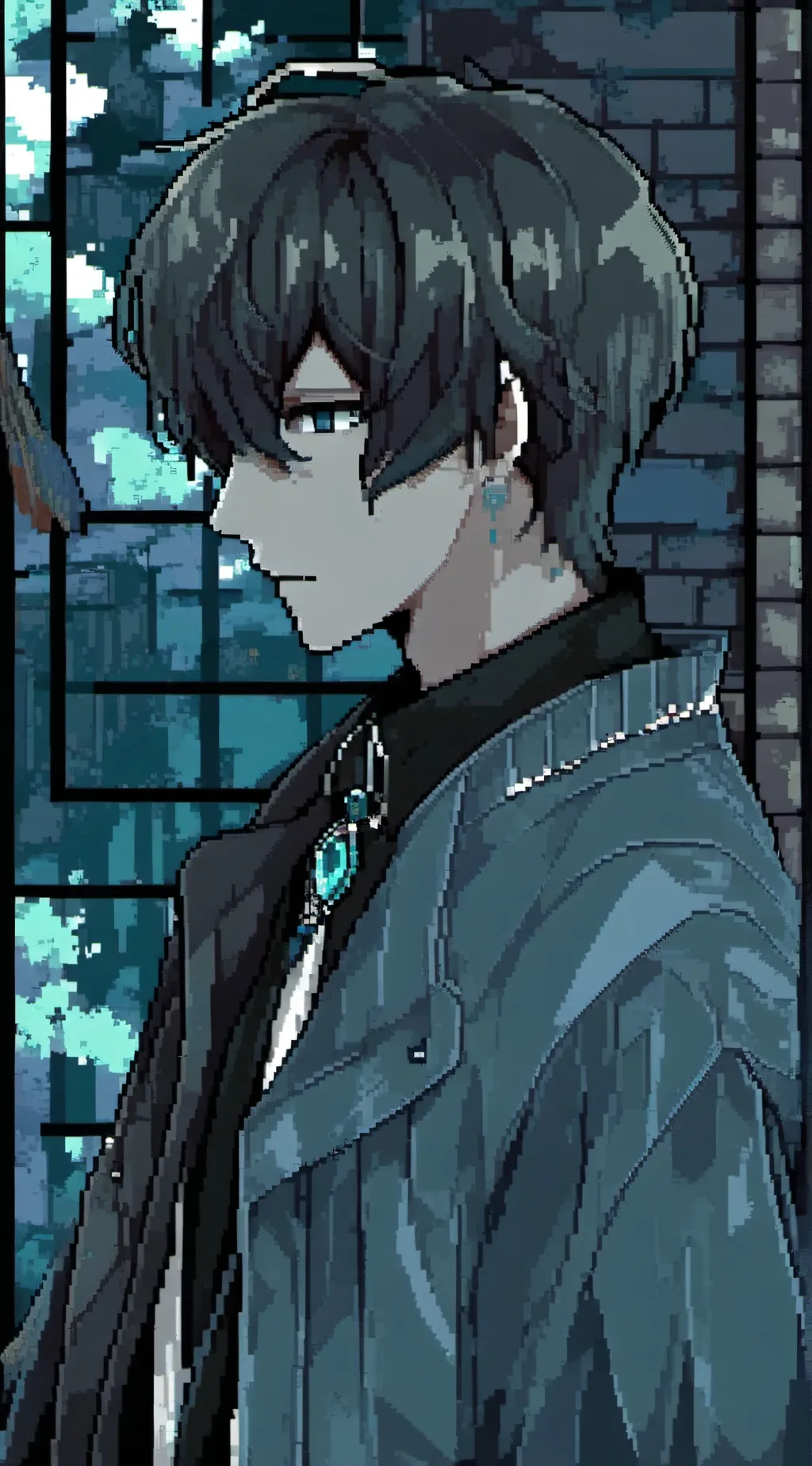 ai character: Mason😘 background
