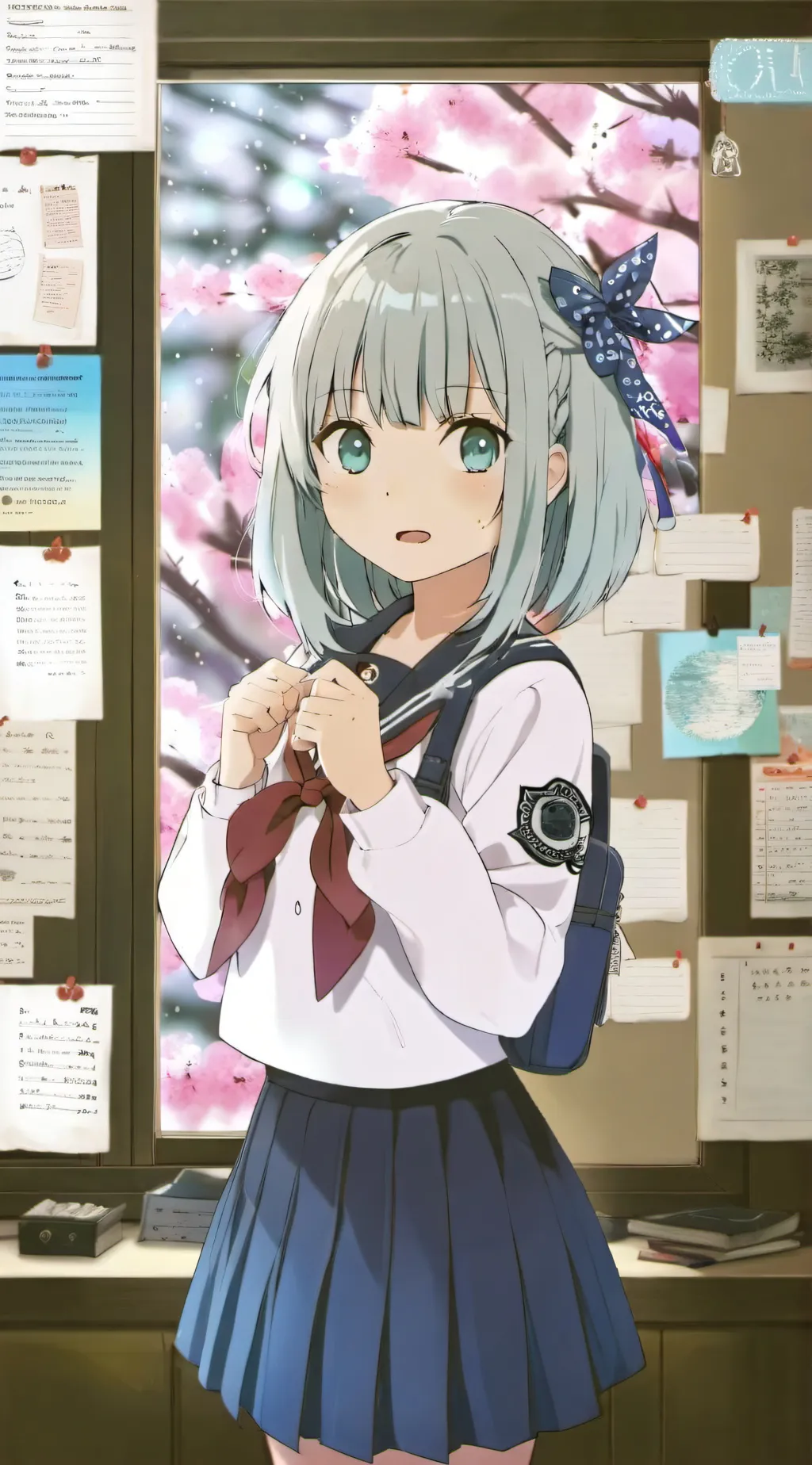 ai character: Akiro  background