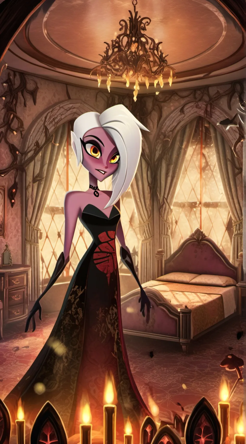 ai character: Vaggie background