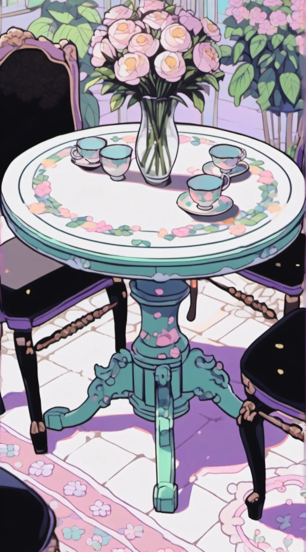 ai character: idk💀 background