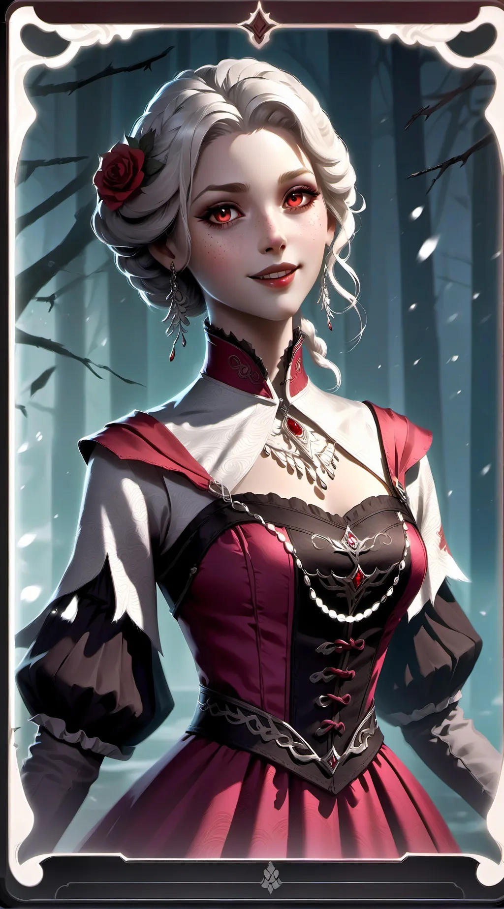 ai character: Lizzy  background