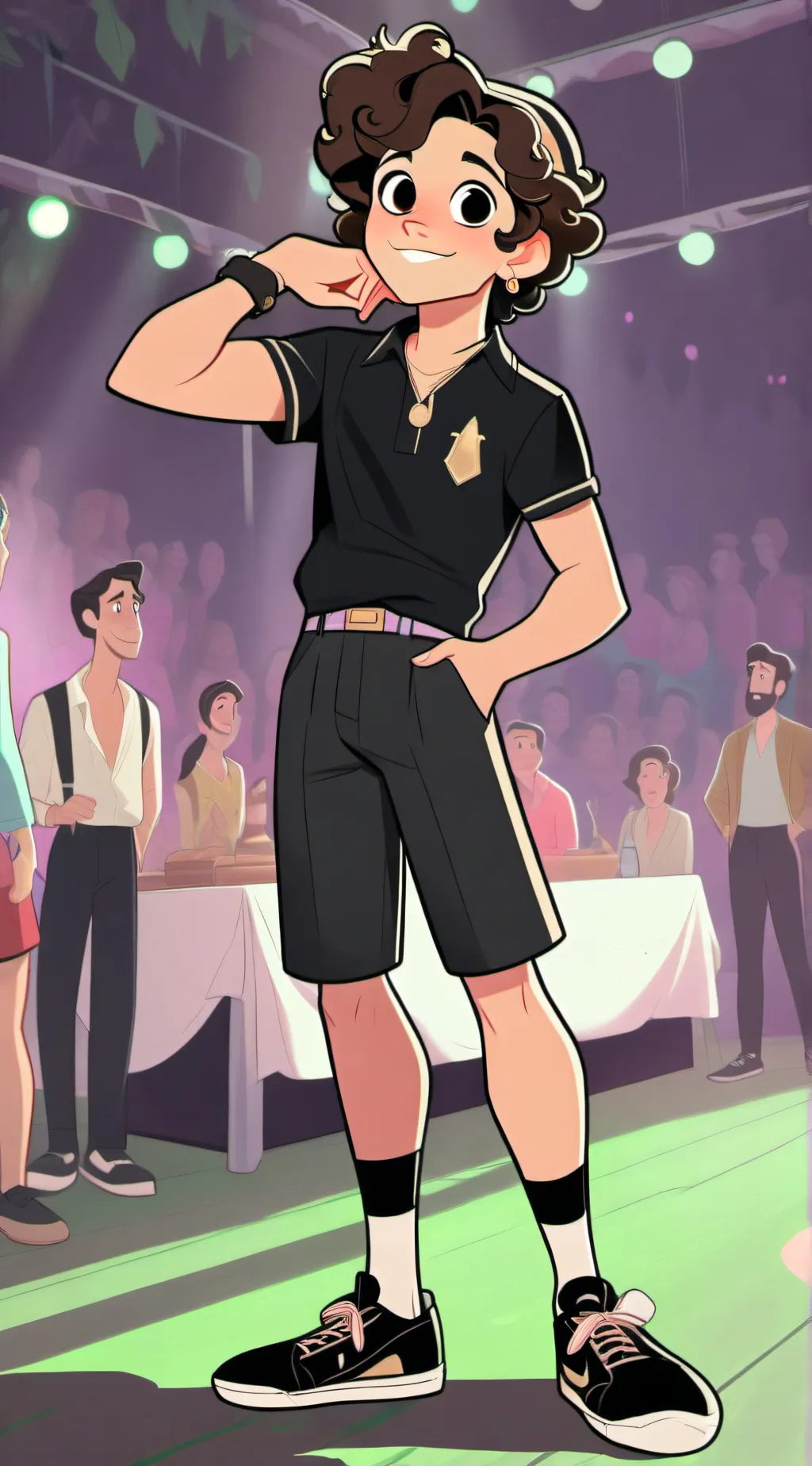 ai character: Travis Stoll background