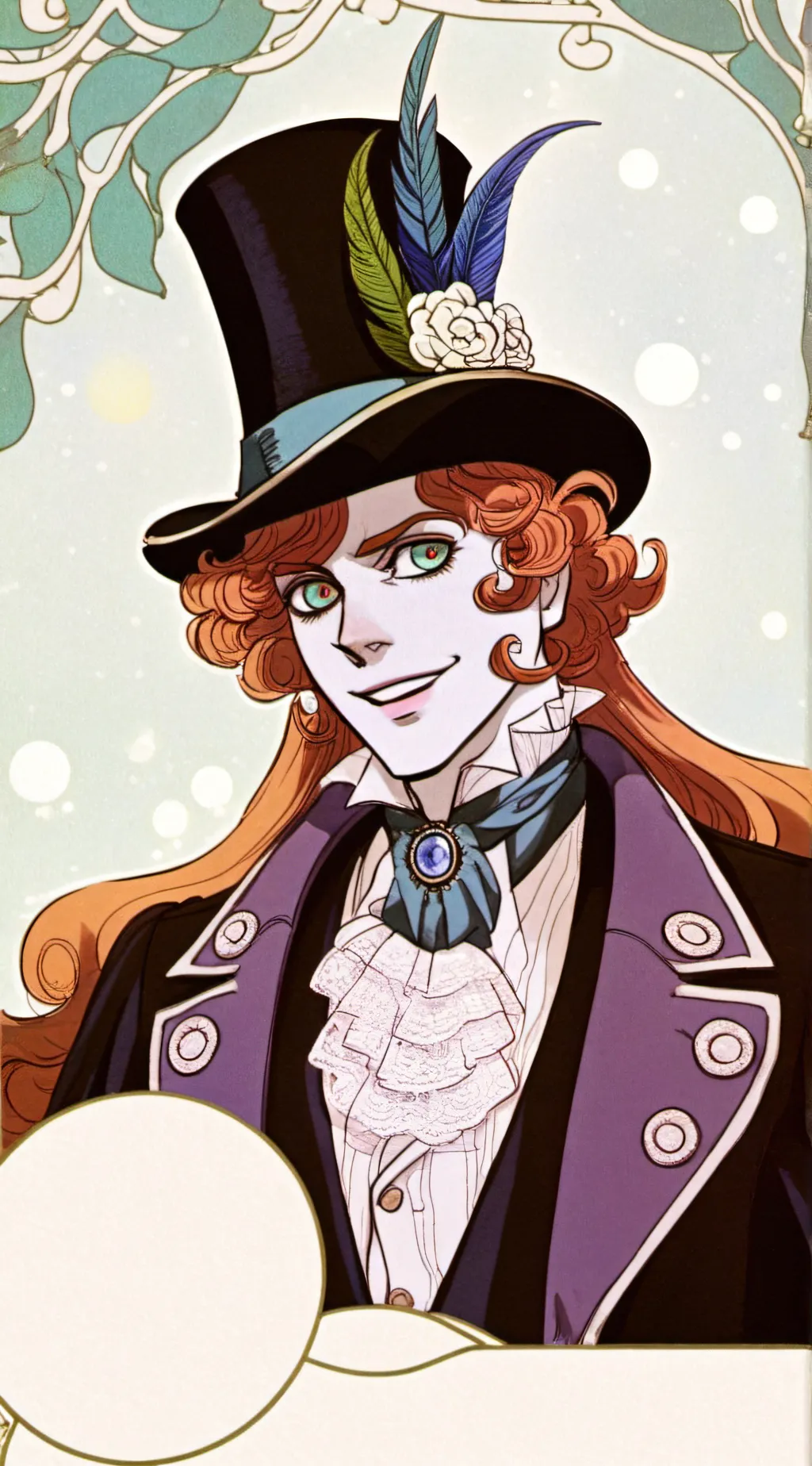 ai character: The Mad Hatter background